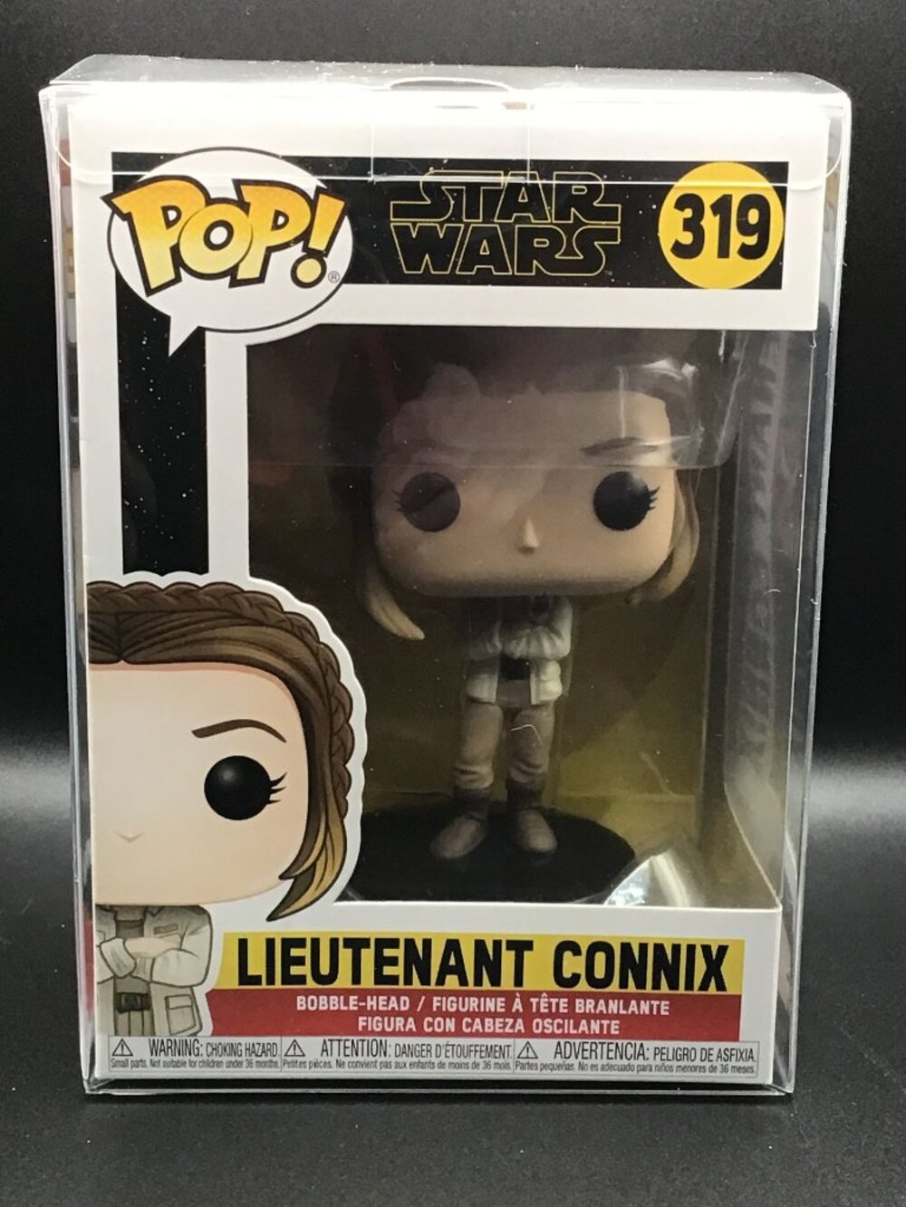 Funko Pop Star Wars Lieutenant Connix #319 Rise of Skywalker w/Pop Protector New